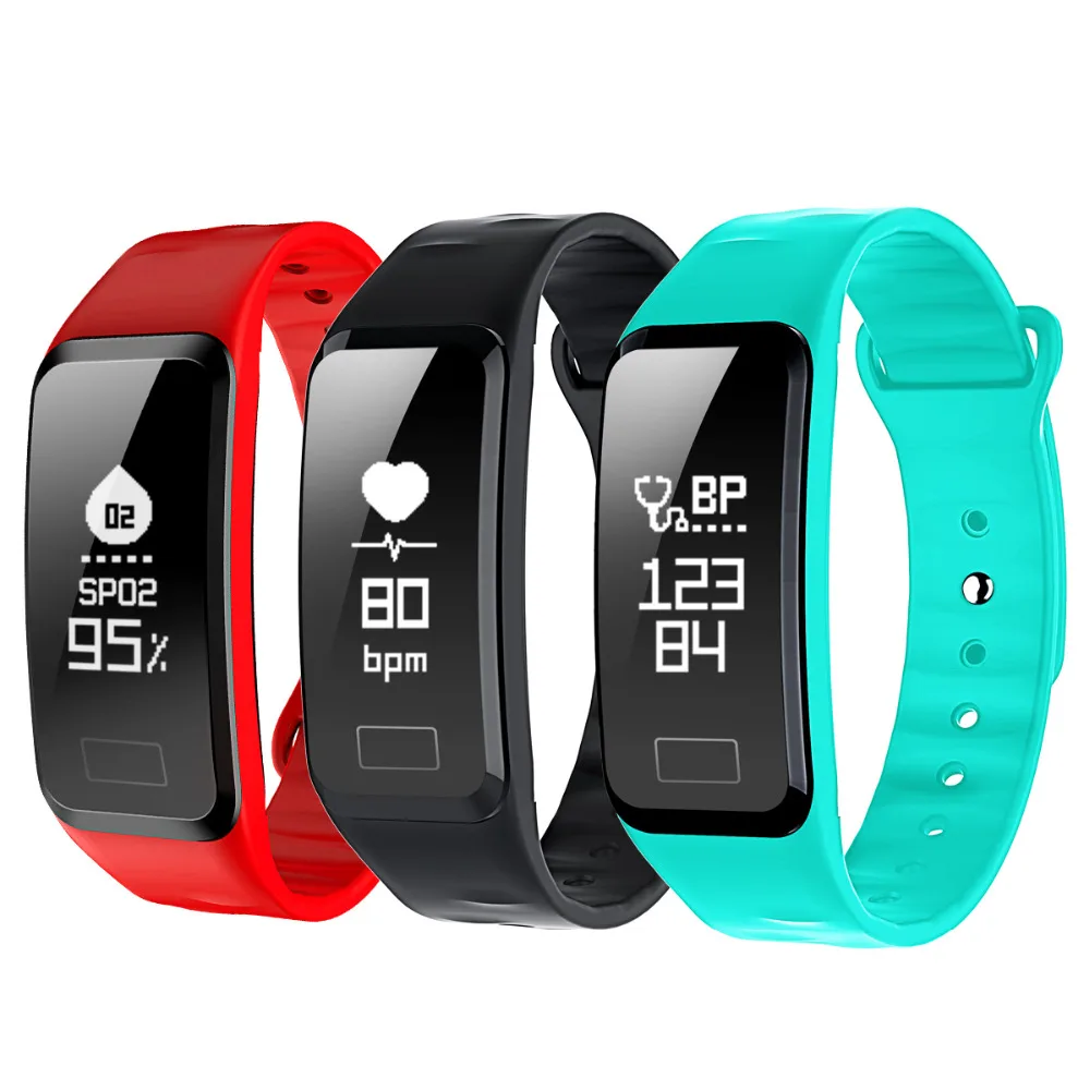 Huacp R1 смарт браслет группы сердечного ритма Приборы для измерения артериального