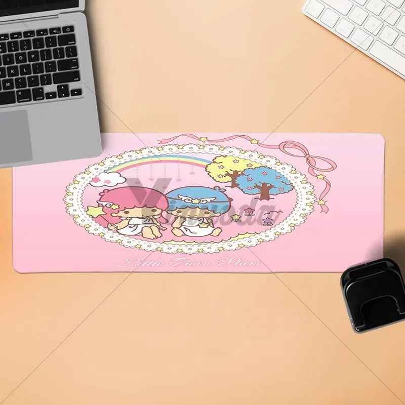 Lock Edge 30x90cm Yinuoda, винтажный, крутой, милый, My Melody Little, две звезды, для ноутбука, компьютера, коврик для мыши, размер для 18x22 см, 20x25 см, 25x29 см, 30x90 см, 40x90 см - Цвет: Lock Edge 30x90cm