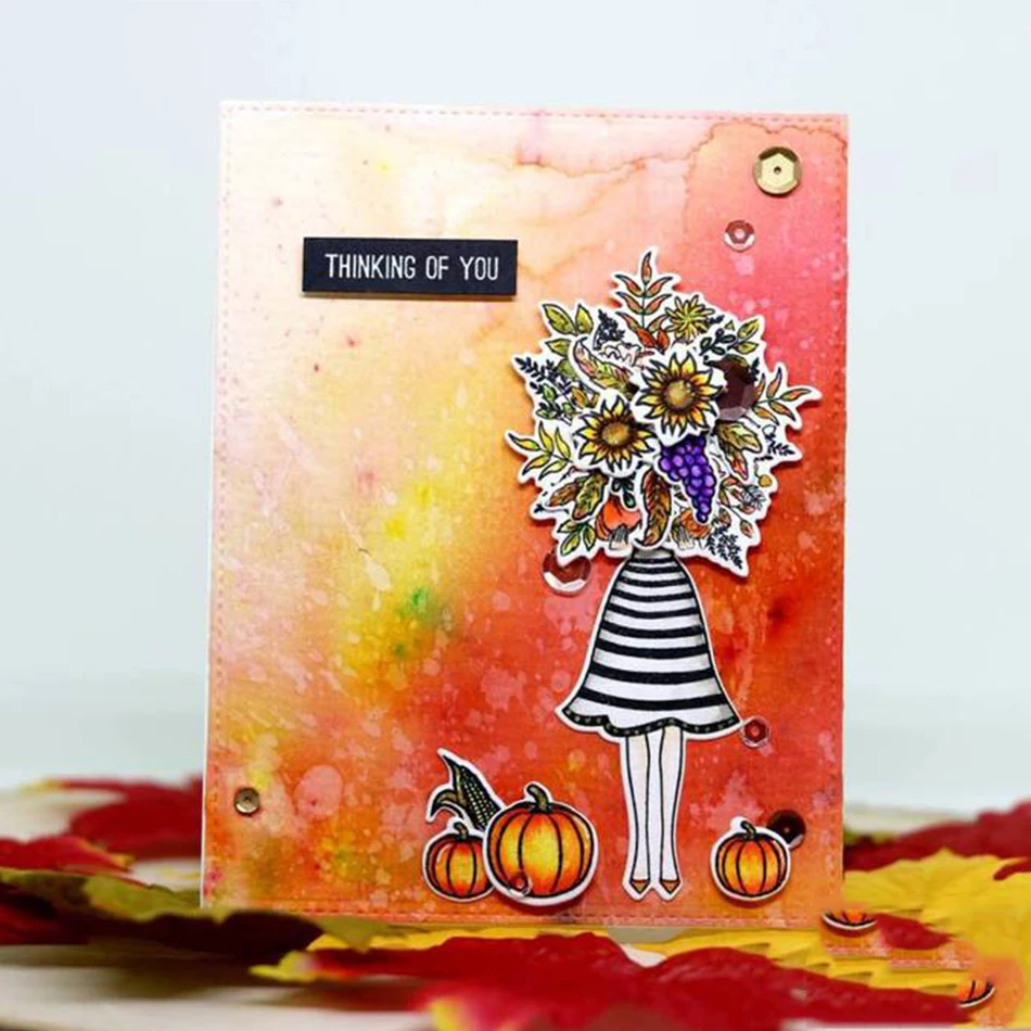 DiyArts штампы и штампы для девочек, цветы, металлические штампы для резки, прозрачные штампы на День святого Валентина, Трафаретный Скрапбукинг, высечки, новое тиснение