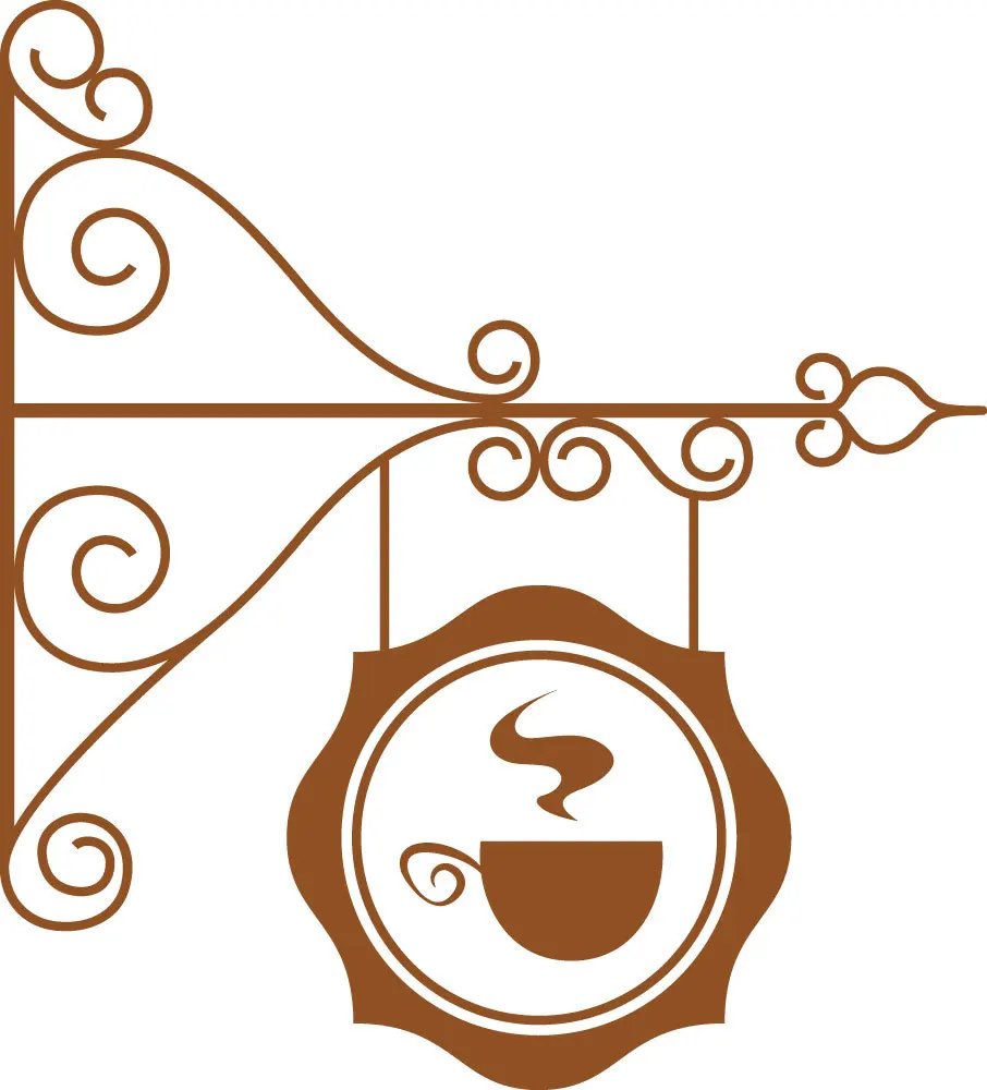 Домашний декор кофейный знак настенные наклейки виниловые для кухни интерьера