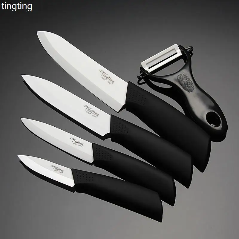 Бренд наивысшего качества подарки циркония Кухня Ножи комплект Керамика 3 &quot4&quot