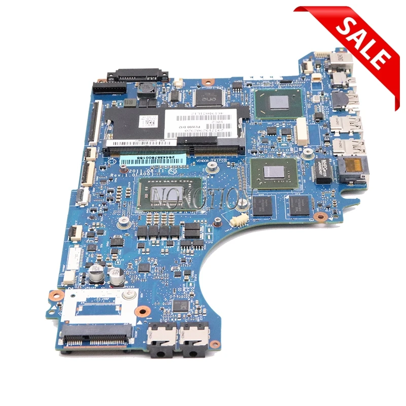 NOKOTION ноутбук материнская плата для Dell XPS 14Z L412Z PLW00 LA-7451P CF-0F2DV7 0F2DV7 F2DV7 SR043 I7-2640M