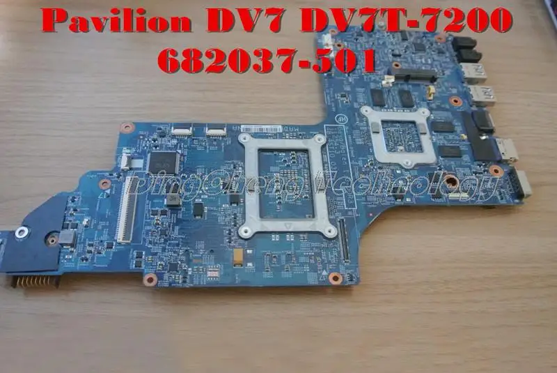 Материнская плата для ноутбука hp DV7-7000 682037-001 682037-501 HM77 630 M/2G неинтегрированная