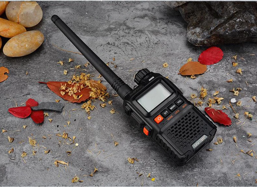 2 шт. радиостанция для ветчины 99ch vhf 136-174mhz uhf 400-470mhz walkie talkie двухдиапазонный радиоприемопередатчик vox для baofeng UV-3R plus