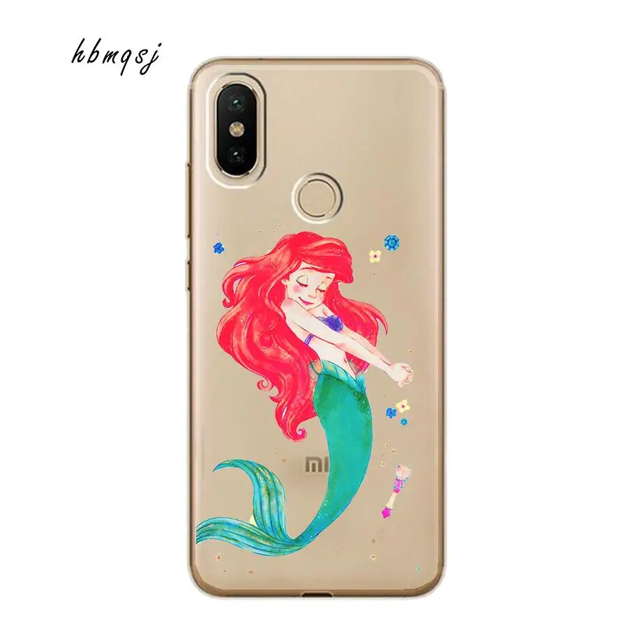 Силиконовый чехол для xiaomi mi a2 lite a1 8 mix 2s f1 redmi 5 plus 6 6a note pro fudna wave телефона с рисунком