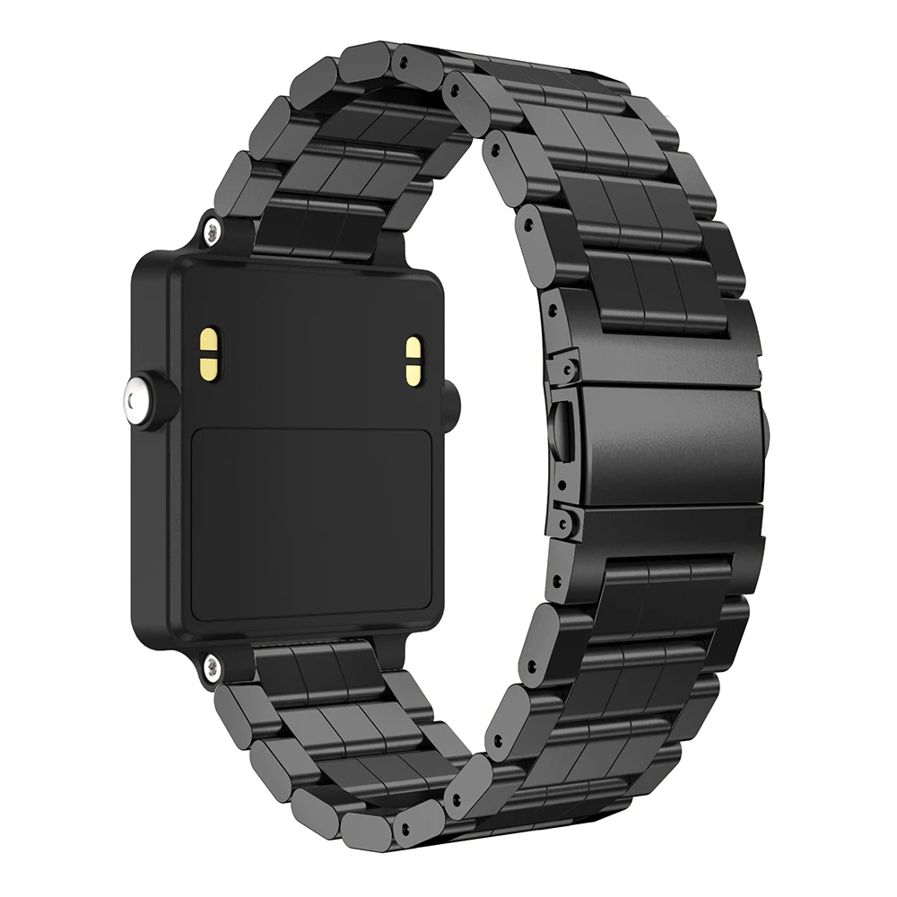 Лучшая цена браслет из нержавеющей стали смарт-часы ремешок Ремешок для Garmin