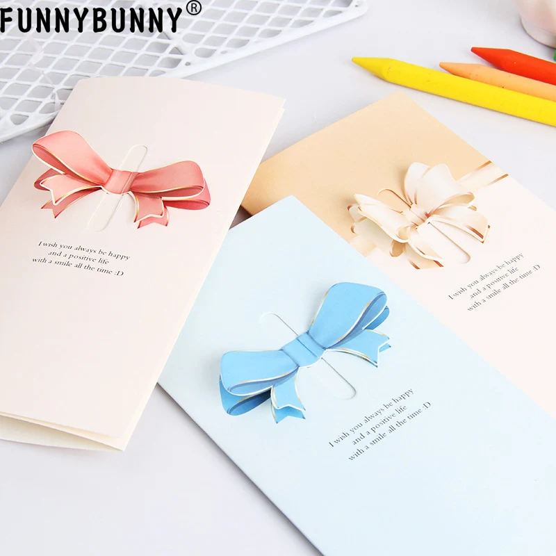 FUNNBUNNY 10 шт. свадебный набор пригласительных карточек 3D открытка открытки на день рождения Дети спасибо открытки с конвертами на День Благодарения