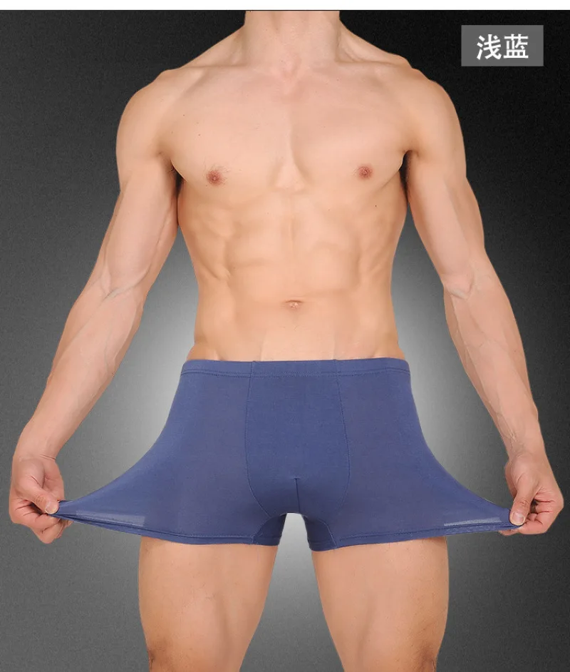 DANJIU, мужские боксеры, шорты Cueca, дышащие, Calzoncillos Hombre, сексуальное нижнее белье для мужчин, одноцветные, 4XL 5XL, плюс трусики большого размера, большие размеры
