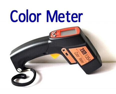 Оригинальный изготовленный в Тайване TES 135A измеритель цвета анализатор