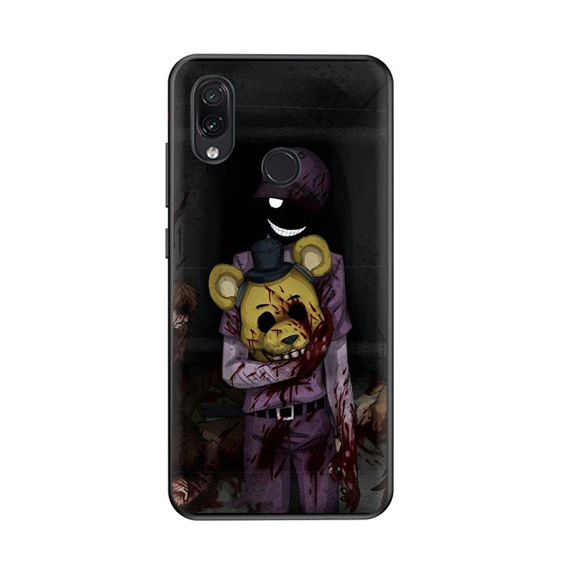 B5 Five Nights At Freddy Silicone Phone Case for Redmi 4A 4X 5 6 A Plus Pro 7 GO Note 4 4X 5 6 7 8 Pro 7A K20 Pro - Color: B5