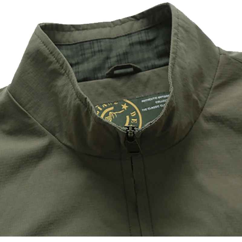 Для мужчин куртка 2017 AFS джип бренд Демисезонный модные однотонные Цвет Стенд