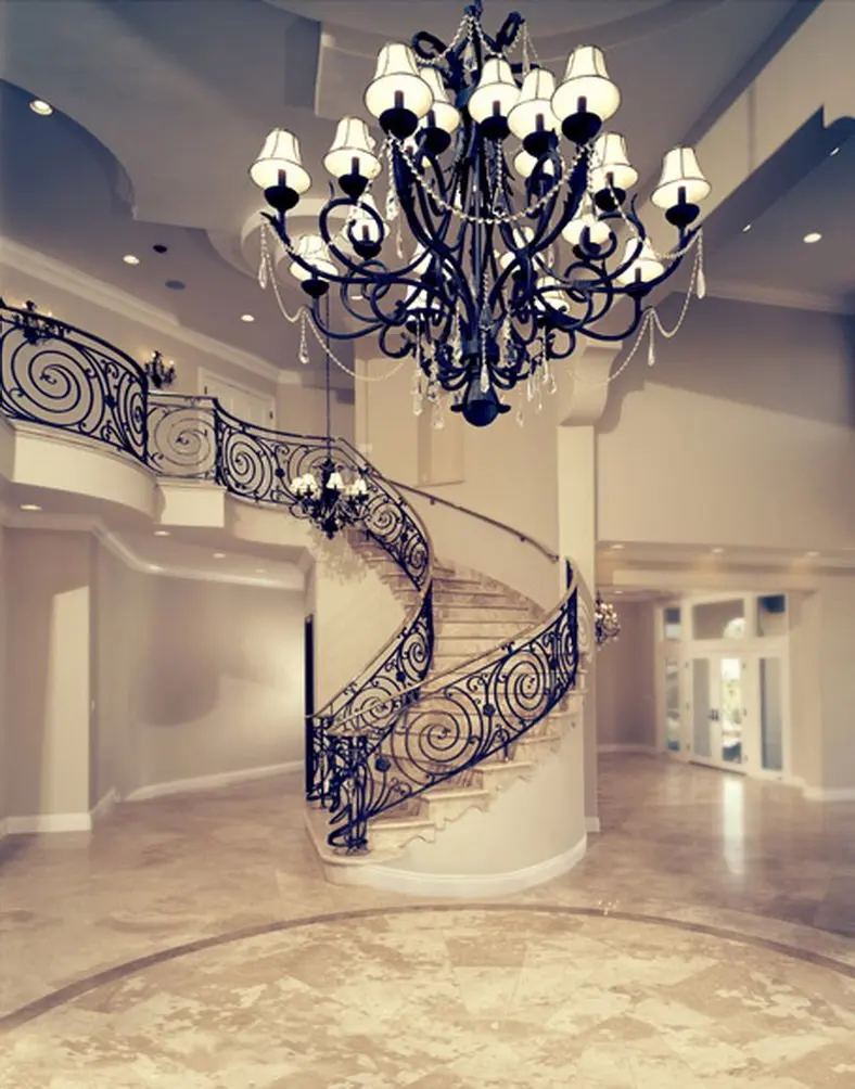 

5x7ft Classic Hall Stair Photography Backdrops Photo Props Studio Background
