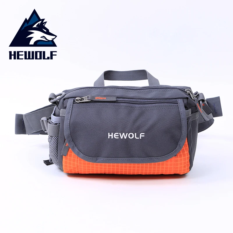 

Hewolf Multifunctional Outdoor Waist Bag Resistance Waterproof Nylon Camping Hiking Climbing Fishing Shoulder Bag Crossbody Bag