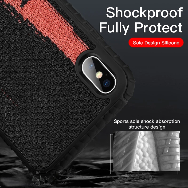 Fashion Luxury Mobile Case for iPhone X Xr Xs Max 8 7 6 6s Plus Coque Trendy Sports Design Back Cover Full protective Funda |