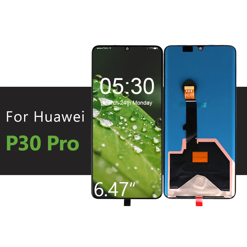 Для huawei P30 Pro ЖК-дисплей с сенсорным экраном дигитайзер сборка протестирован для huawei P30 Pro дисплей