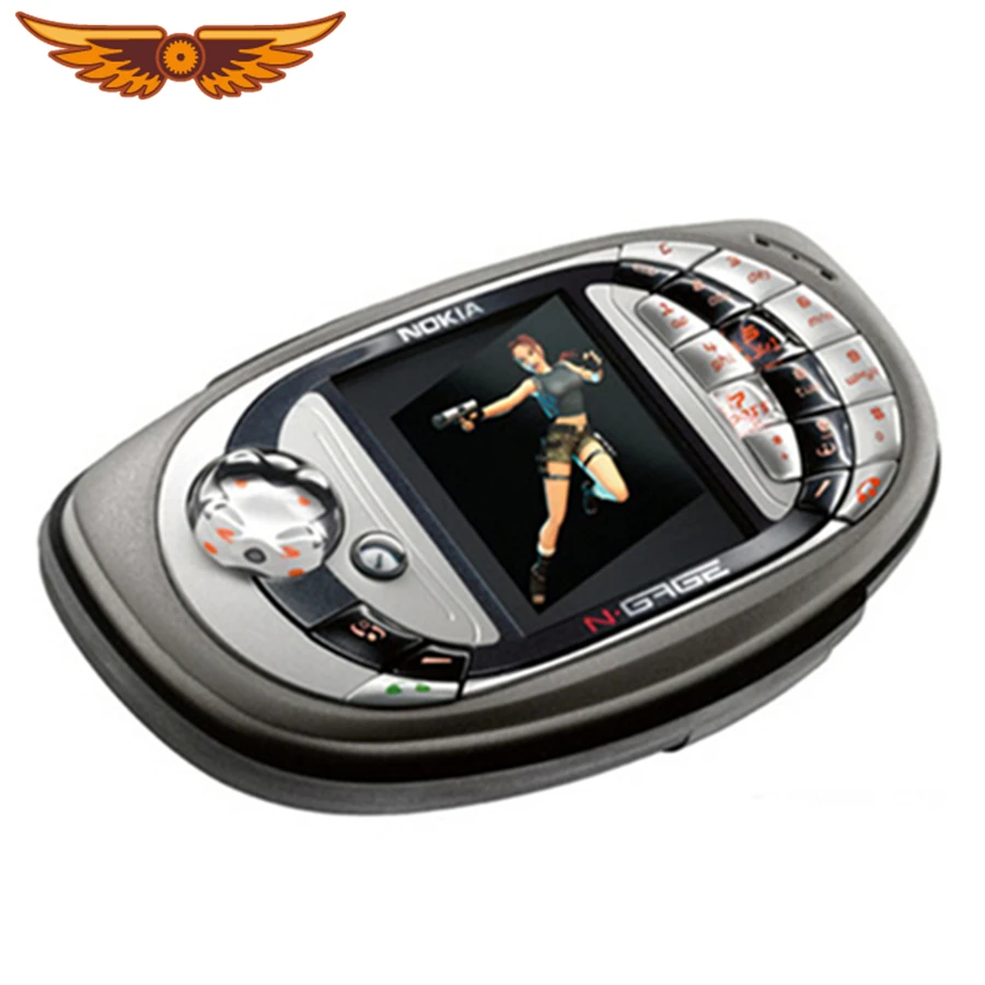 Оригинальный разблокирована Nokia n-gage QD Bluetooth игры Восстановленный мобильный