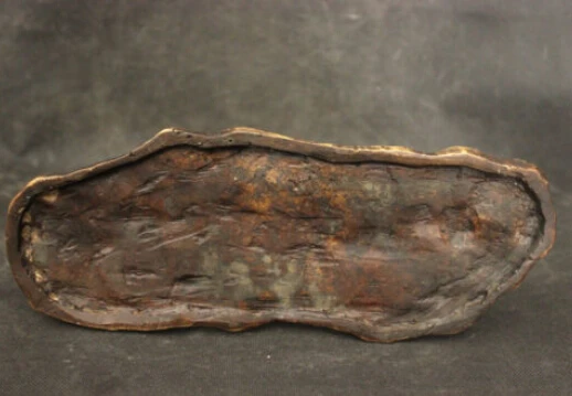 Бир 006294 Древние Китайские Антикварные Народный Медь Бронза Фэншуй Статуя