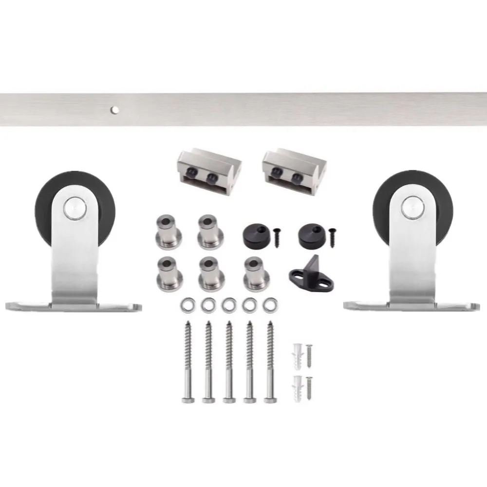4.9 футов/6 футов из нержавеющей стали|barn sliding door hardware|sliding hardwaredoor hardware |