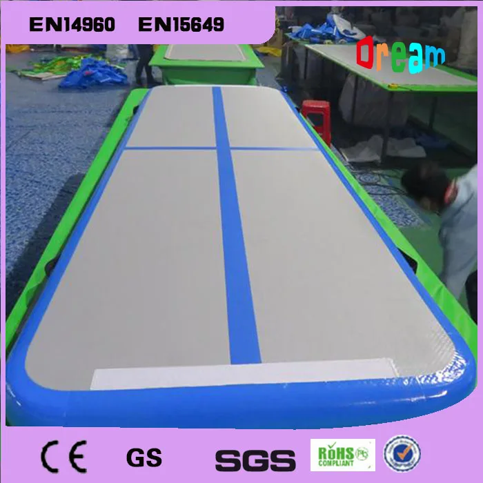 Free Shipping 5m Inflatable Cheap Gymnastics Mattress Gym Tumble Airtrack Floor Tumbling Air Track For Sale | Игрушки и хобби