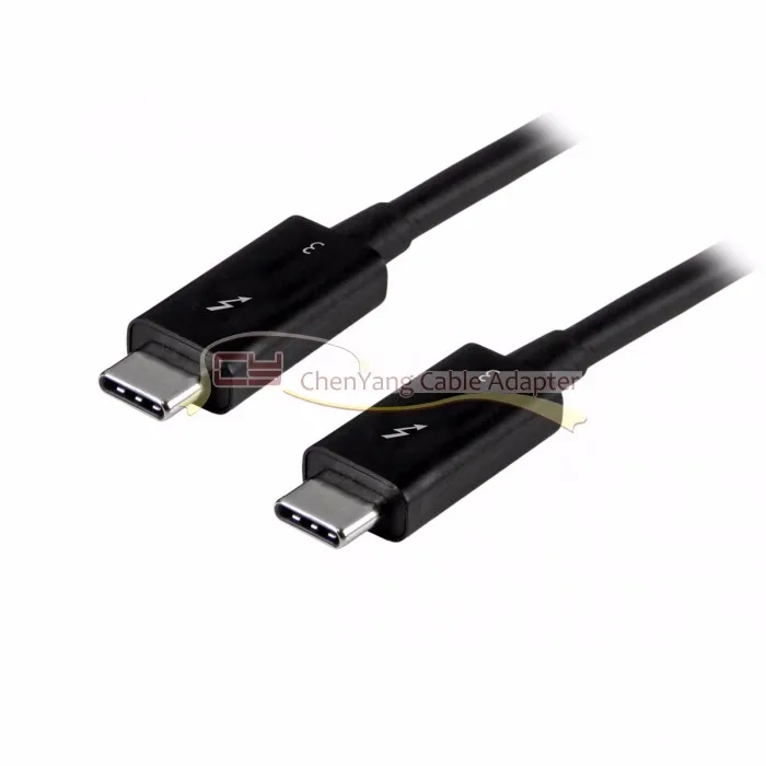 Бесплатная доставка номер для отслеживания модель Thunderbolt 3 USB 1 штекер на Thunderbolt3 40