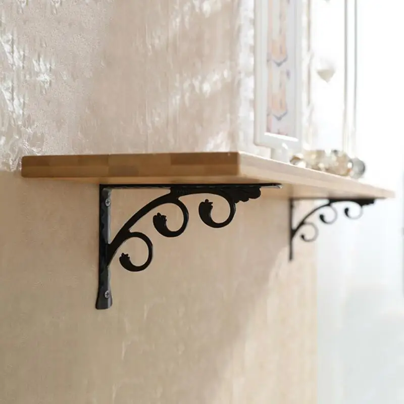 1/2 упаковок треугольный складной Угловой Кронштейн регулируемый настенный