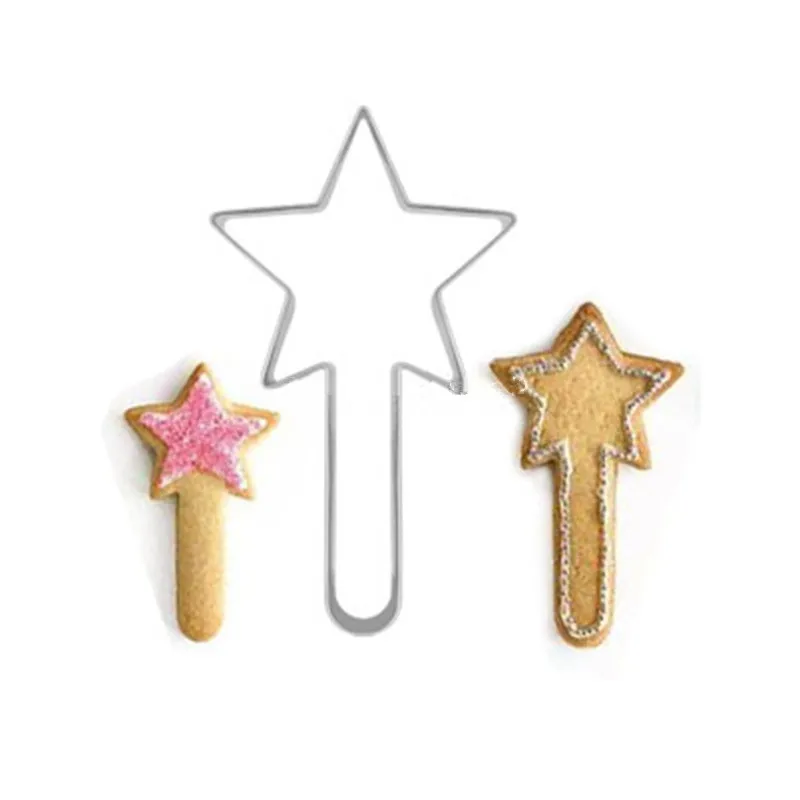 

Magic Wand Biscuit Cake Fondant Decorating Utensils Baking Supplies Stainless Steel Discount Kitchen Home Coupon Fondant Party