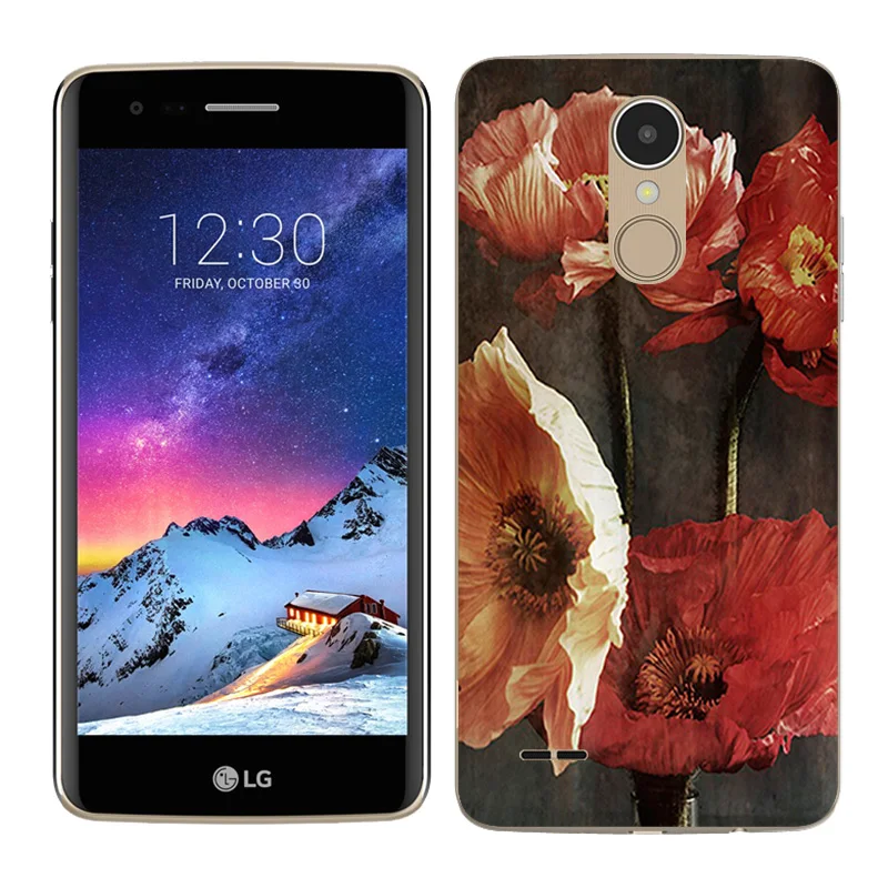 Чехол для Coque LG K8 2017 чехол телефона роскошный из ТПУ и силикона Прозрачный Ультра