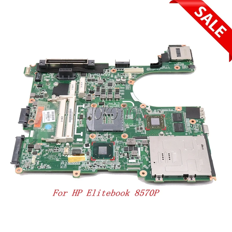 

NOKOTION Original 686970-001 Main Board For HP Elitebook 8570P Laptop Motherboard DDR3 HM76 Full Test