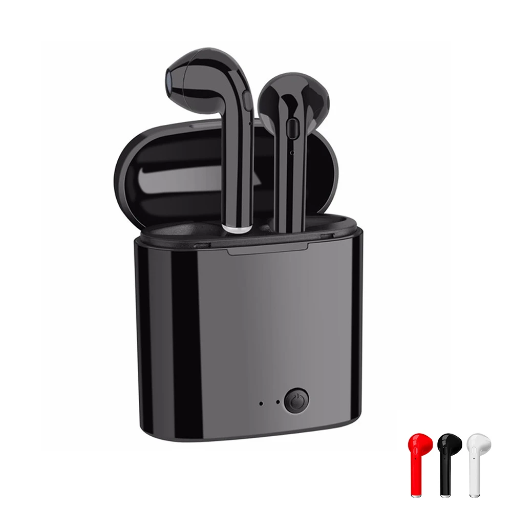 I7s TWS Мини Bluetooth Беспроводные наушники с зарядным боксом спортивные гарнитуры для