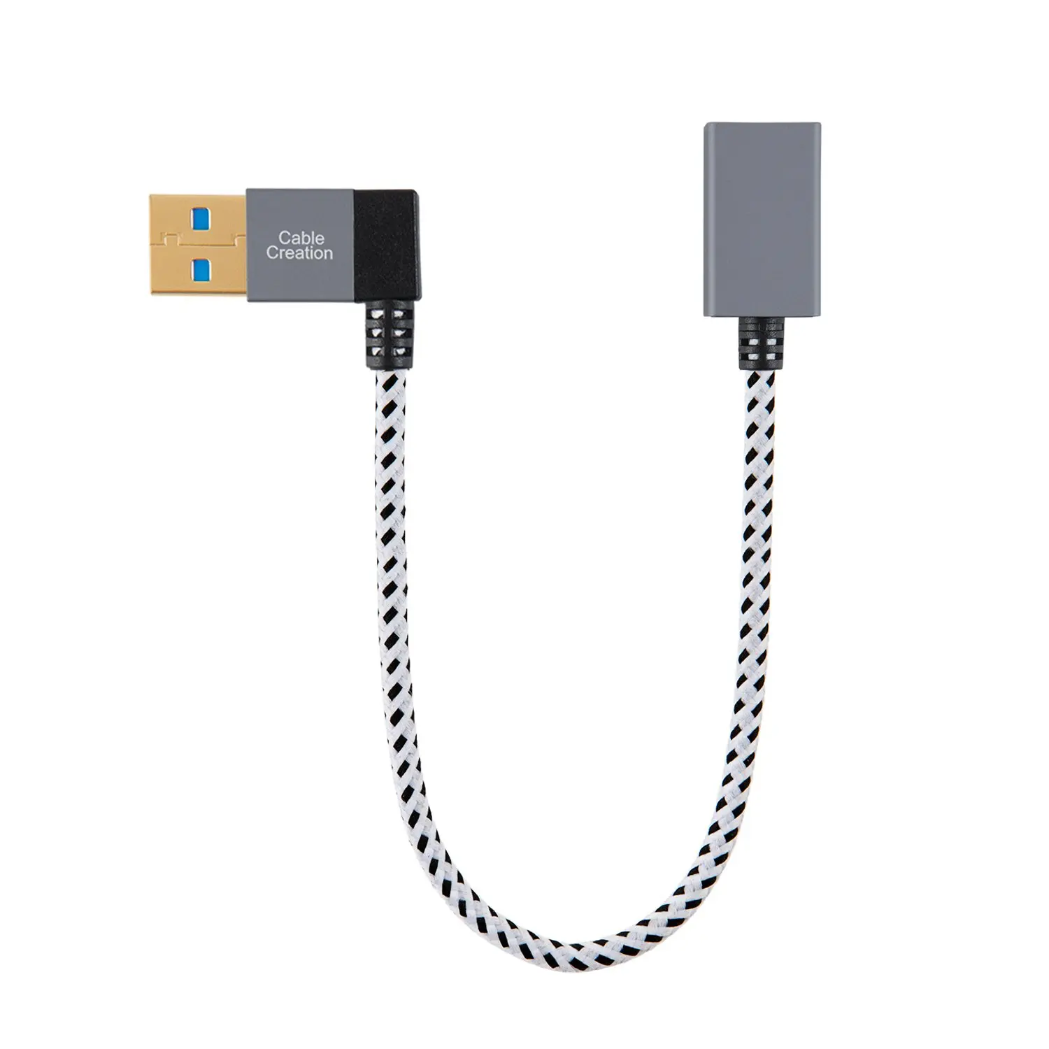 Удлинительный Кабель USB 3 0 шнур штырь-гнездо с правым и левым углом от совместимые