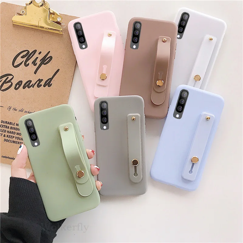 Ручной силиконовый браслет чехол для samsung galaxy a50 a30 a60 a70 a40 a20 a10 a40s M40 m30 m20 m10 браслет на запястье держатель телефона мягкая обложка