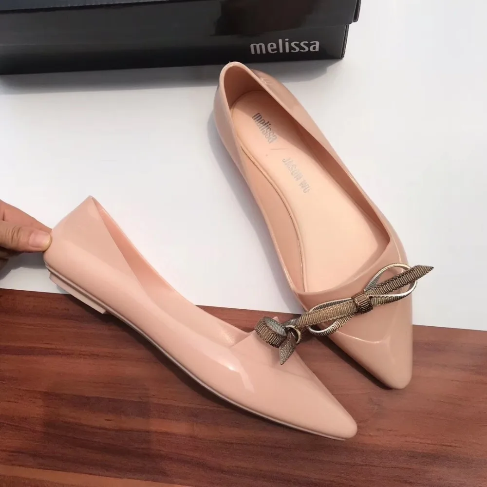 Новинка года; Melissa; женские босоножки с бантом; летние женские сандалии; Melissa; женская обувь; нескользящие женские прозрачные сандалии; дышащие