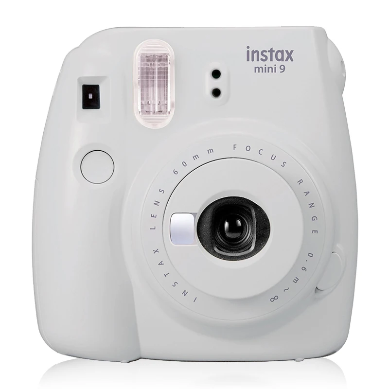 Fujifilm Instax Mini 9 мгновенная фотопленка дымчато белая камера с наручным ремешком Fuji