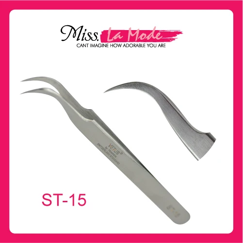 Пинцет VETUS для наращивания ресниц тонкий наконечник легко выбрать|tweezers eyelash|tweezer