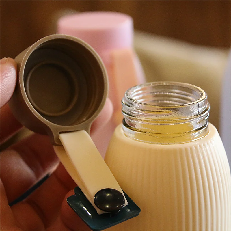 GFHGSD Детские Infusers термостойкая стеклянная бутылка для воды Спортивная