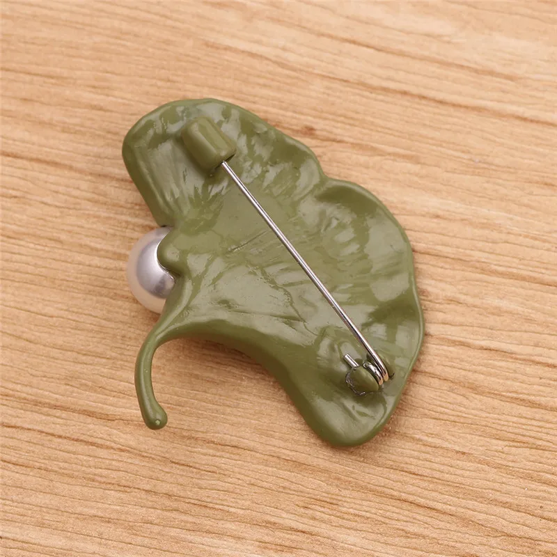 2019 новые модные женские винтажные Броши с рисунком гинкго билоба броши для