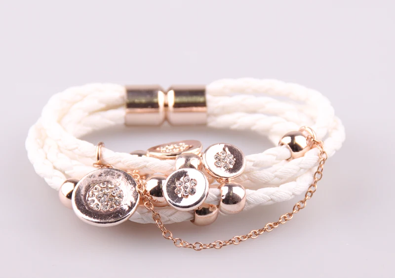 Женский кожаный браслет с бантом бесплатная доставка|charm bracelets bangles|bracelet wrapleather