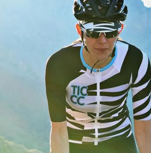 Col флуоресценция 2019 Новая женская летняя велосипедная футболка с коротким