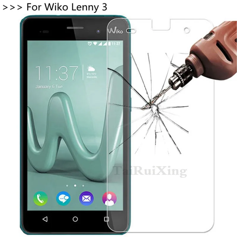 9 H 2.5D 0.26 мм закаленное Стекло Экран протектор для Wiko Ленни 3/Lenny3 3 Защитная пленка