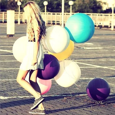 

10pc new baby toys 36 Inch Super Big Balloon Decoration Birthday Party Decorations Kids Helium Latex Giant Balloon