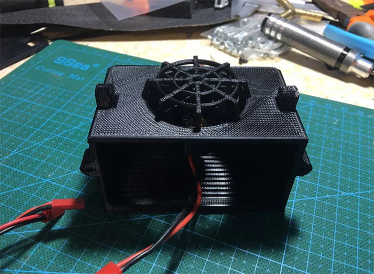 RC Capo JKMAX радиатор водяной бак с вентилятором CD15827 Масштаб Гусеничный