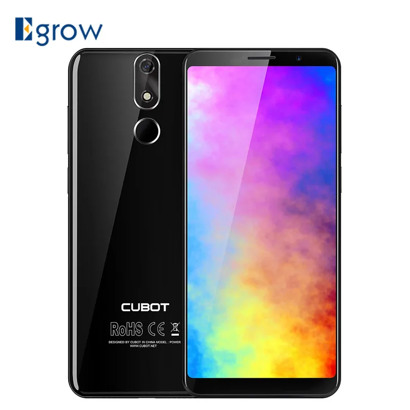Cubot Power Android 8 1 смартфон с 5 99 дюймовым дисплеем восьмиядерным процессором MT6763T ОЗУ 6