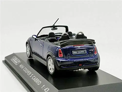 Welly 1:43 Mini Cooper S кабрио литая под давлением модель спортивный гоночный автомобиль синий в коробке