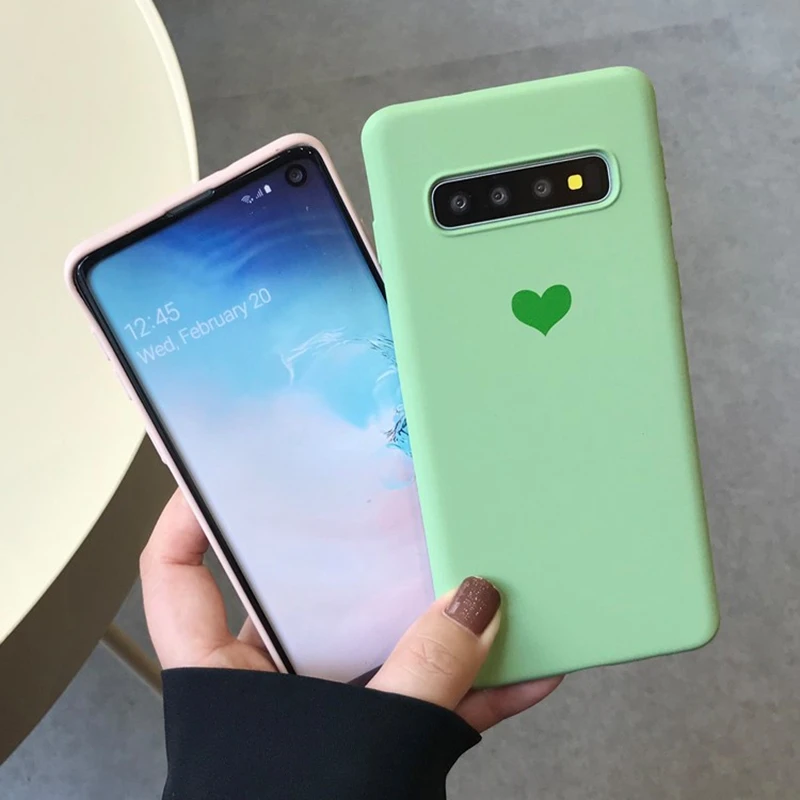 Мягкий силиконовый чехол из ТПУ для Samsung Galaxy S7 Edge S8 S9 S10 Plus Note 8 Note8 | Мобильные