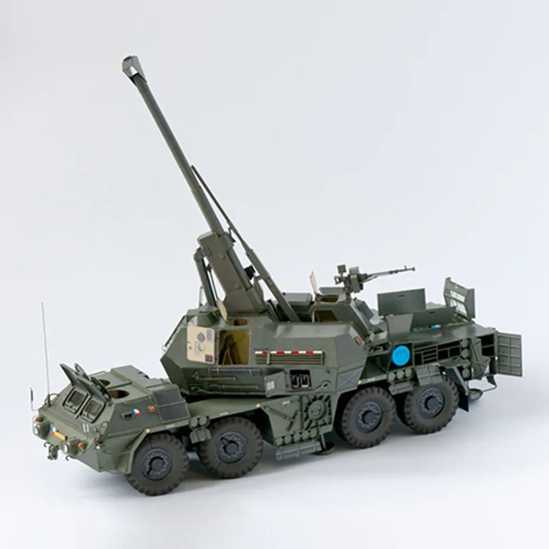 Модель 3D Paper 1:35 Чехия Словакия SpGH самоходная пушка гаубиватель литый под