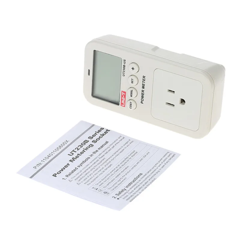 Uni-t UT230B-US ваттметр Напряжение Ток стоимость частота измеритель мощности