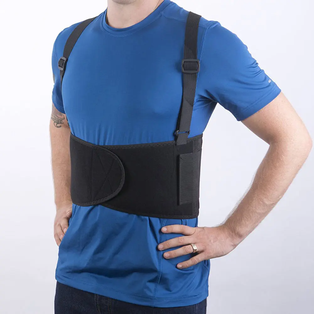 Регулируемый Поясничный ремень AOFEITE пояс для поддержки поясницы защита