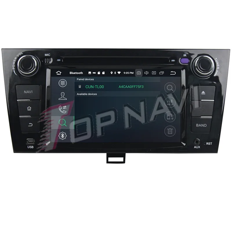 Topnavi 8 &quotAndroid 0 автомобильный медиа центр DVD аудио для JAC J5/B15 Авторадио Стерео GPS
