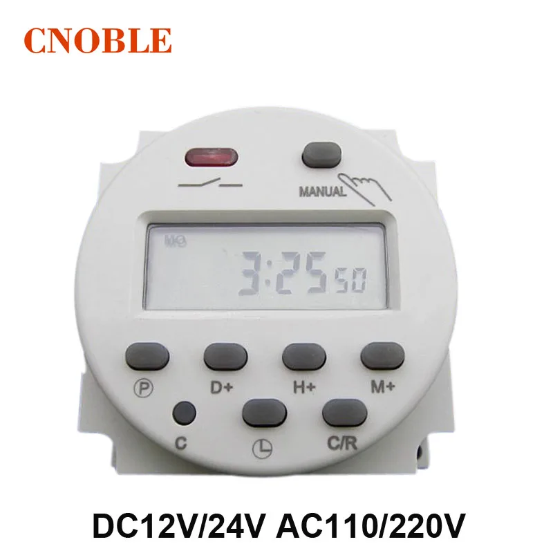 DC12V/DC24V/AC110V/AC220V CN101A Мини цифровой ЖК дисплей Мощность Еженедельный