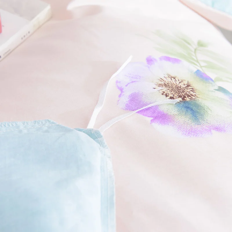 Стильный чистый белый с красным принтом Домашний текстиль 1 шт. Набор